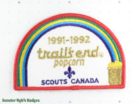 Click to enlarge 1991 Trail's End Popcorn